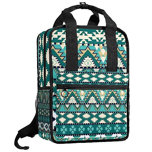 Cartable noir et blanc tribal pour soulager le dos des enfants