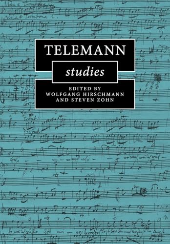 Telemann Studies (Cambridge Composer Studies)