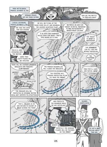 Image of Above the Trenches (Nathan Hale's Hazardous Tales #12): A World War I Flying Ace Tale