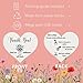 miaform Plantable Seed Paper Hearts 100 Pcs | Handmade Seed Paper Embedded with Wildflower Seeds | Party Favors for Baby Shower | Wedding Favors for Guests | Small Business Thank You Cards