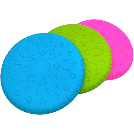 Rubber Flying Saucer Dog Toy