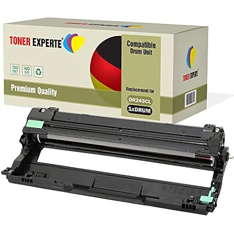 TONER EXPERTE® Compatible DR243 DR-243CL (18,000 Pages) Black Drum Unit for Brother DCP-L3510CDW DCP-L3550CDW HL-L3210CW HL-L3230CDW HL-L3270CDW MFC-L3710CW MFC-L3730CDN MFC-L3750CDW MFC-L3770CDW Cover