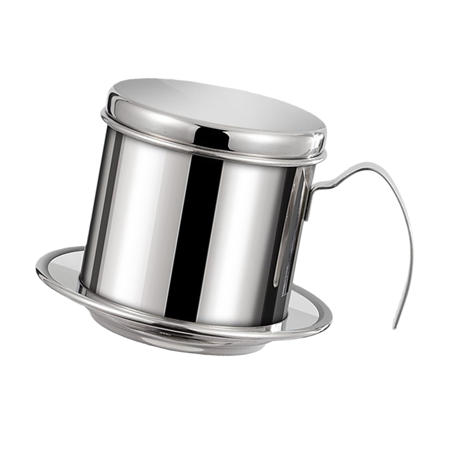 Xjdzineq Quick Assembly Coffee Filter Fine Meshes Strainer for Maker Stainless Steel Dripper Tool Vietnamese Filter