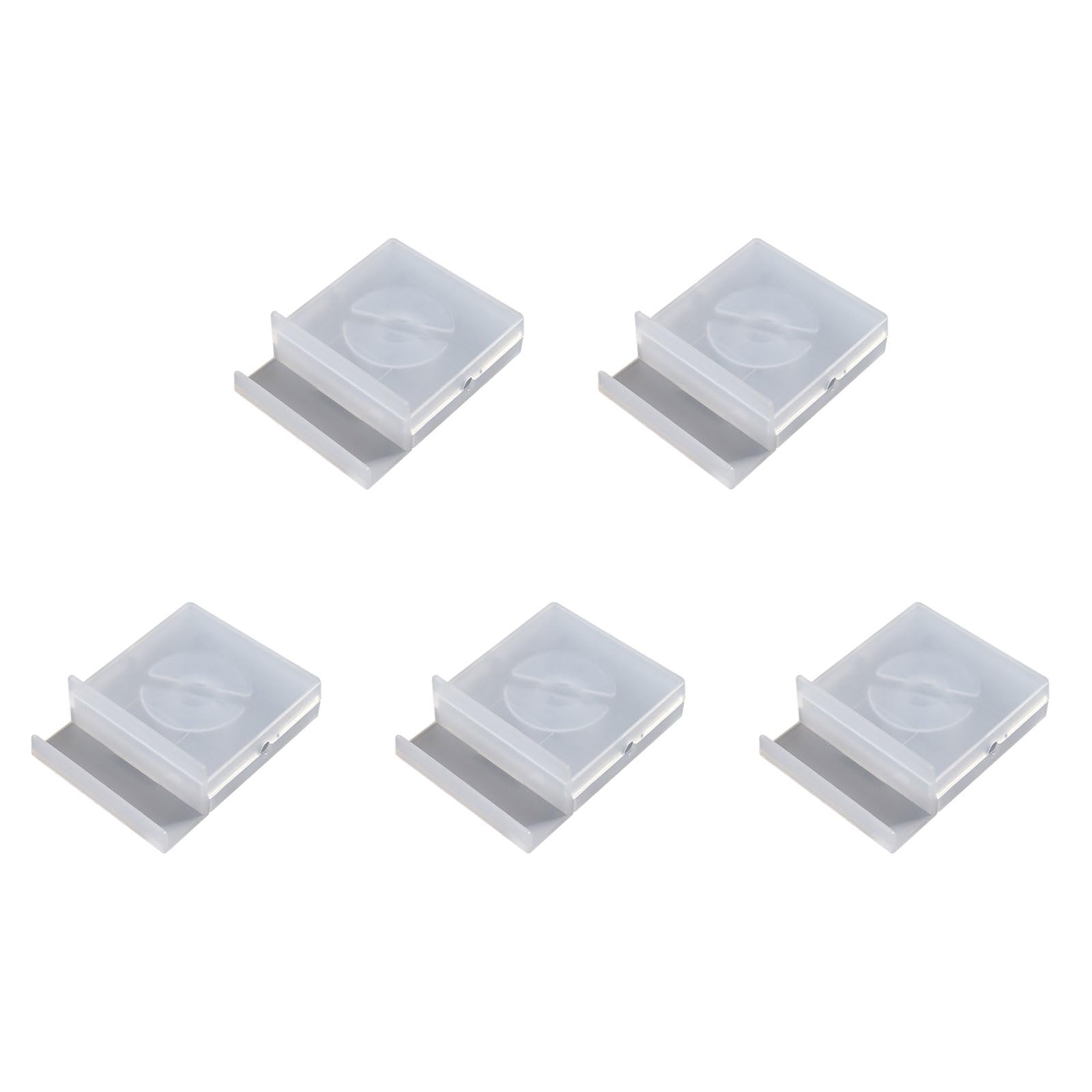 5Pcs Retractable Cable Management Box for Neat Organization Rotating Charging Cords Organizers Case Winder Phone Holder