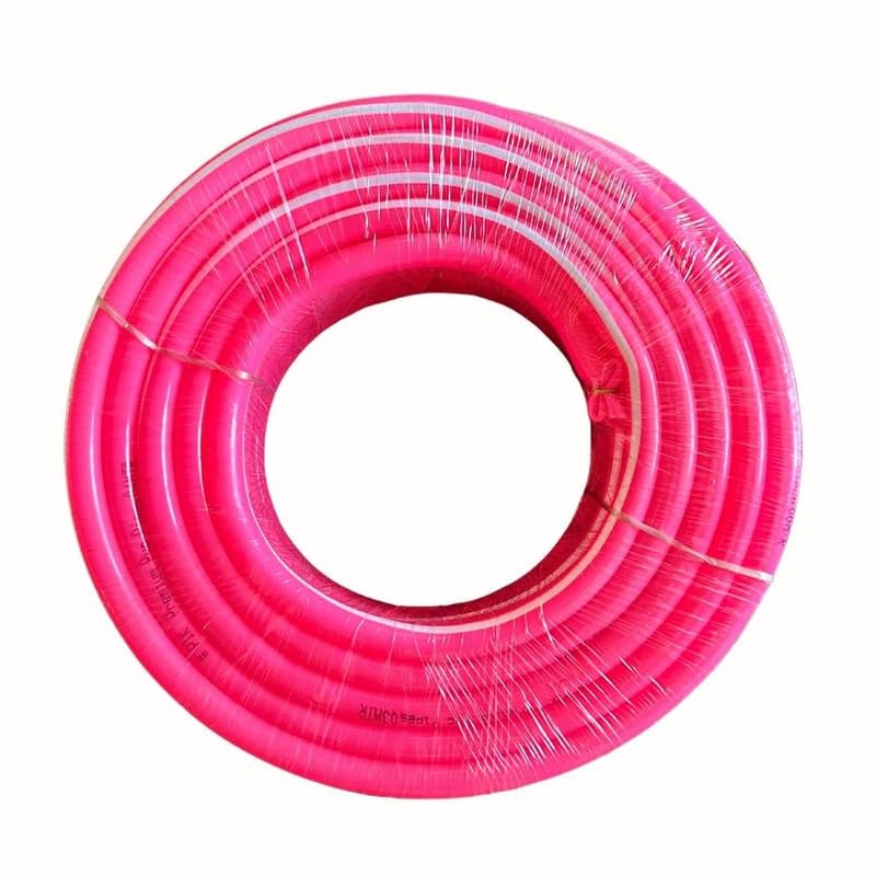 PIK Premium PVC garden water pipe - Size 3/4 inch, 20 Meters long, Bright neon pink and white striped color | With Accessories clamps & connector | Lightweight, durable & flexible (B0CK48NVQF) Amazon Price History, Amazon Price Tracker