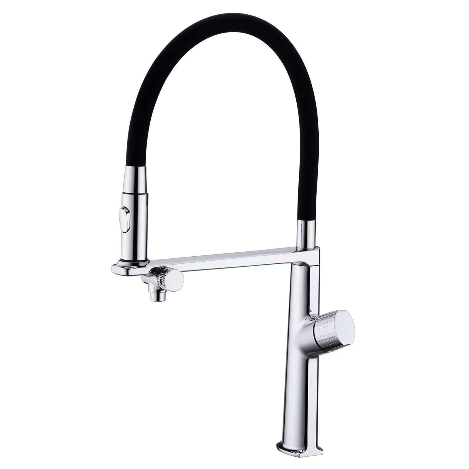 BHFPFZA 3-Way Ch Kitchen Tap with Pull-Out Spray | Flexible Sink Mixer Faucet | Single Lever Drinking Water Filter Tap for Kitchen | & Slish Design