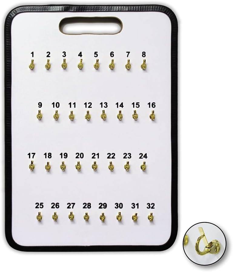 FESCO Car Dealer Valet Parking Keyboard 32 Economy Key Hook