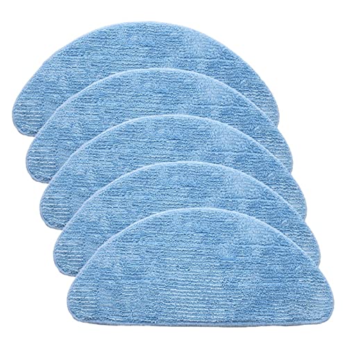 BoSeam Hauptbürste, Seitenbürste, HEPA-Filter, Wischtuch, Kompatibel for Mamibot Exvac 660 Platinum/ 650 Platinum / 680S /880, Roboterstaubsauger Teile (Color : 5 Mops)