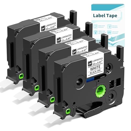 EazeID TZE-231 12mm 0.47 ~l[gzCgTZe[v Brother P Touch Label Tape TZe231Ή PTD220 PTD210 PTH110 PTH111 PTP710BT PTD400 Ptouchx