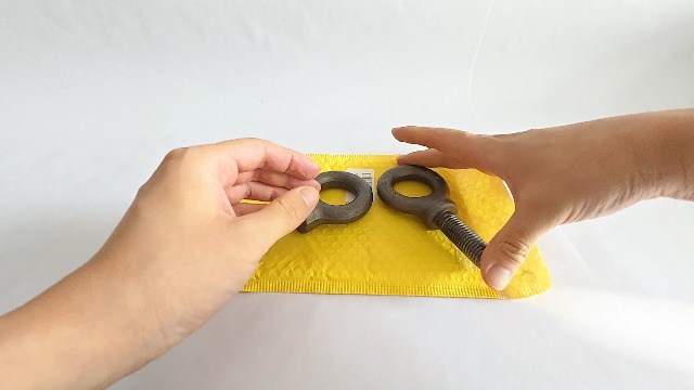 Image of 2 Pcs Lifting Shoulder Eye Bolts 3 /4 inch, Heavy Duty Eye Bolts with Lifting Shoulder, Eyebolts, Rigging Hardware and Fittings, Machinery Lifting Rings, Concrete and Metric Sizes, Rigging Accessories