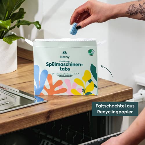 klaeny® duurzame vaatwasmachinetabs 30 stuks - ecologisch en zonder plastic folie - geen zout en afwasmiddel nodig - Image 6