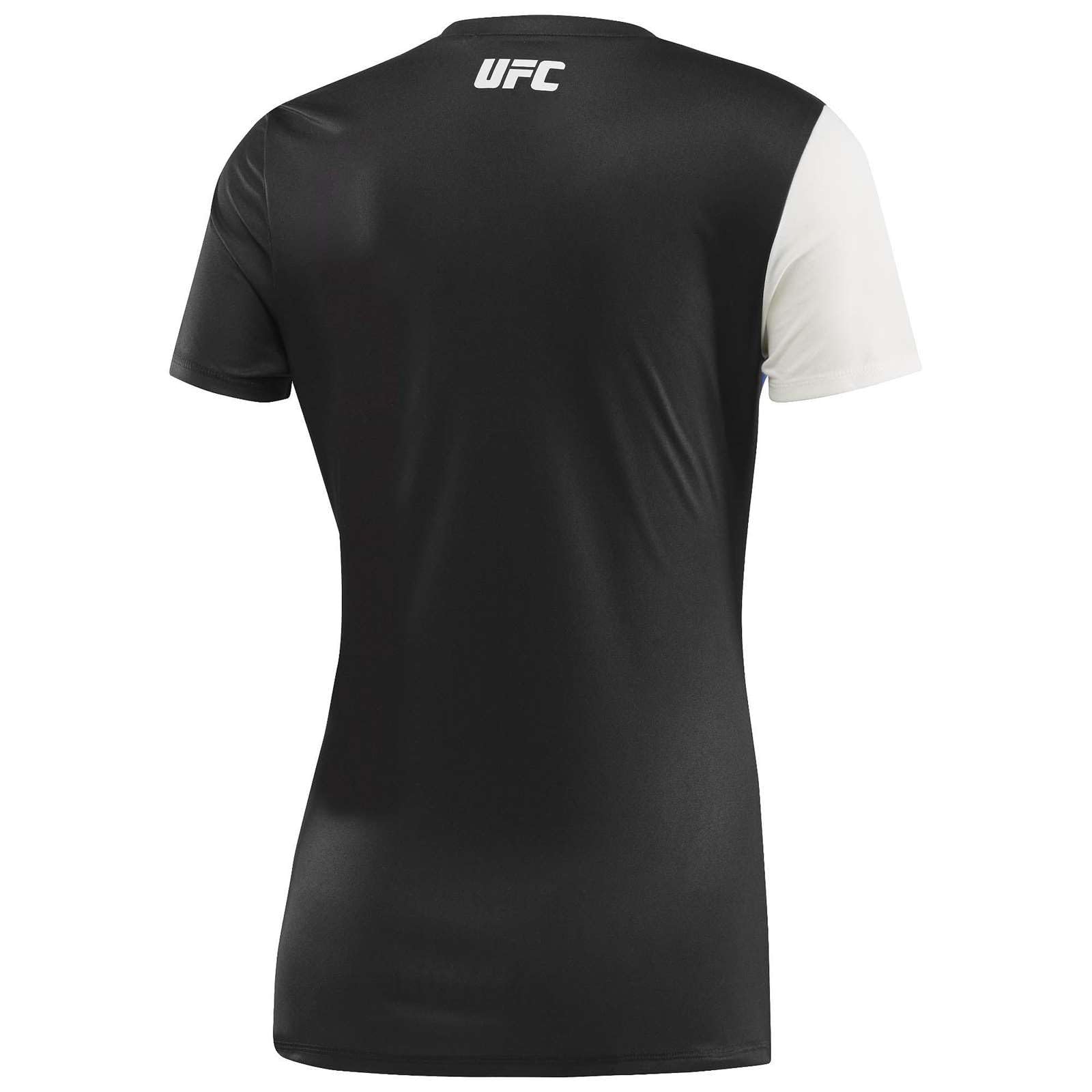 Reebok Women's UFC Custom Jersey, Black Royal,S - US