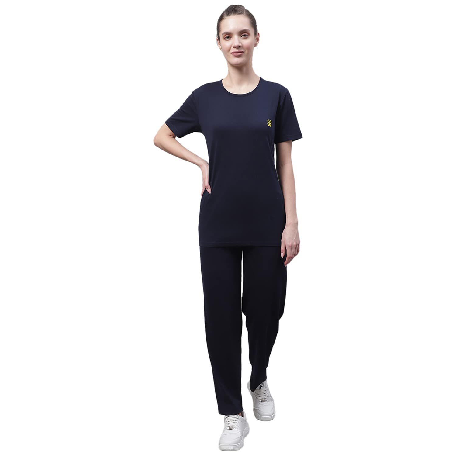 Cotton Solid Co-ord Set Tracksuit For Women-ANT_T_D10_002-P-image-40
