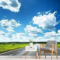 Wall Mural Natural Landscape Removable Self-Adhesive Wallpaper Wall Decoration for Bedroom Living Room - 66x96 inches