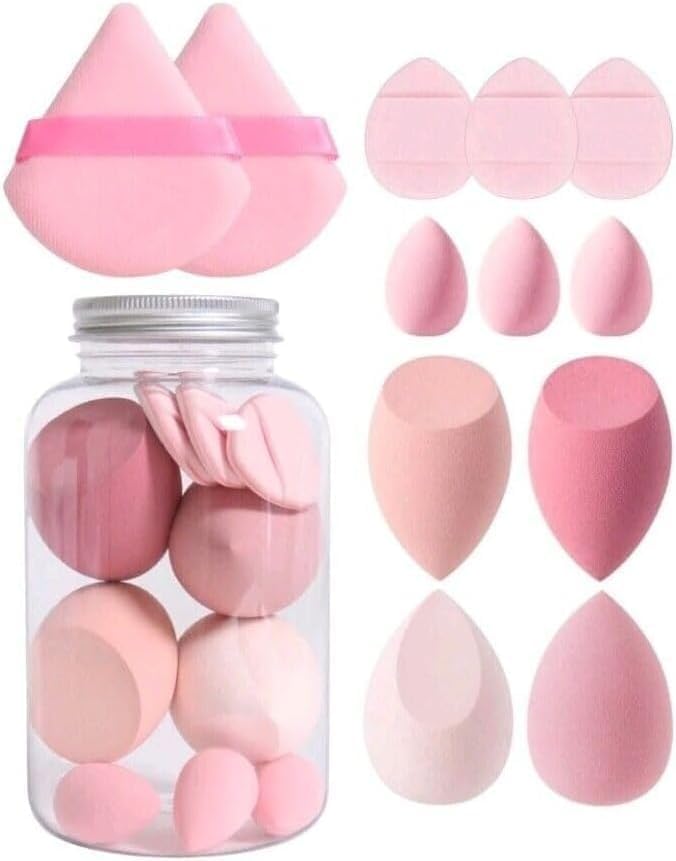 12pcs,"Flawless Beauty Blender, Twelvefold: Elevate Your Makeup Routine with Our Set of 12 Professional Makeup Sponges",Beauty Blender
