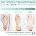 DERMORA Foot Peel Mask | Skin Exfoliating Foot Masks | Dry, Cracked Feet, Callus, Dead Skin Remover | Baby Soft Feet, Tea Tree Scent | Pack of 2 | Regular