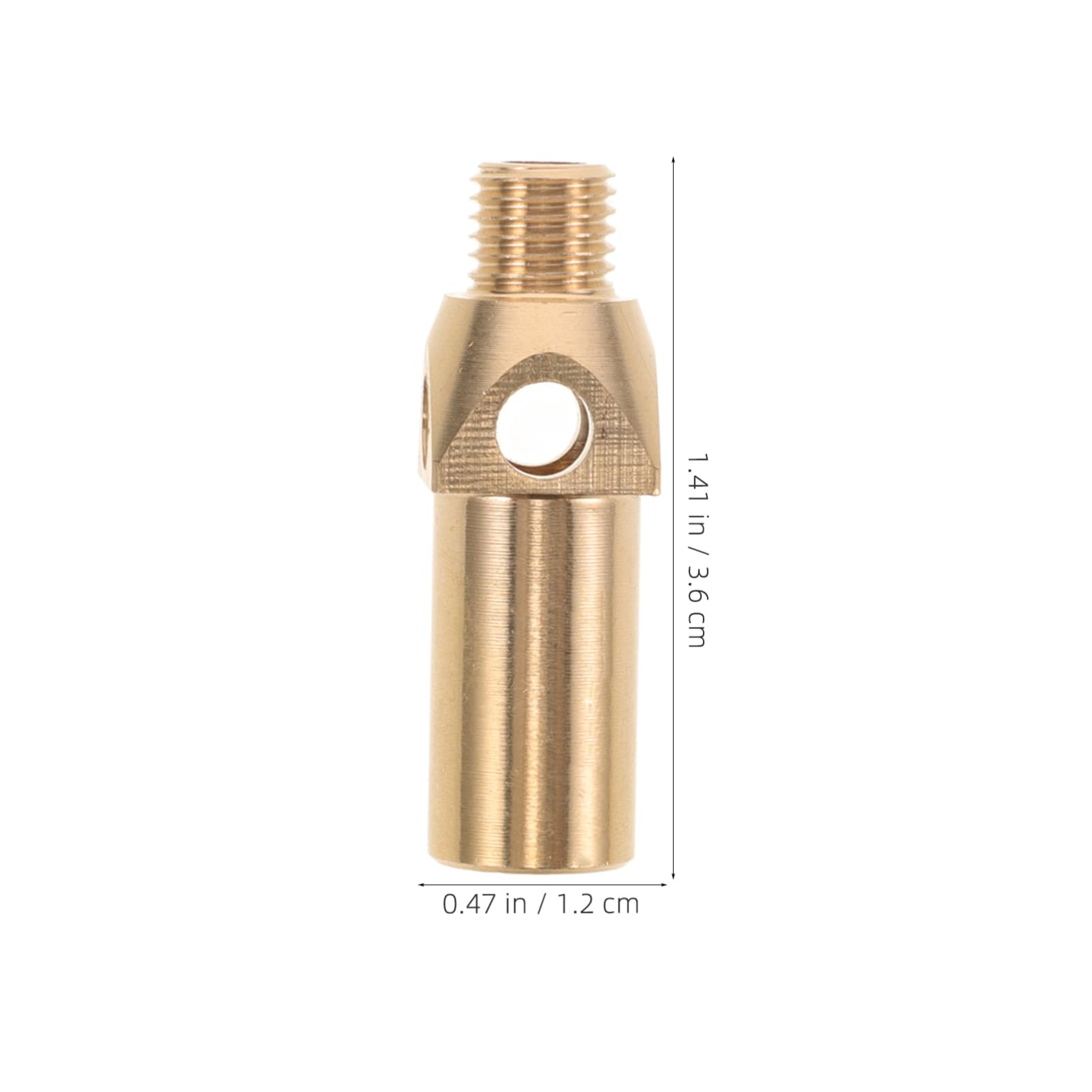 balacoo Gas Furnace Nozzle Brass Nozzle Kit Propane Nozzle for Gas Cooktop Stove Parts Versatile Gas Appliance Accessory