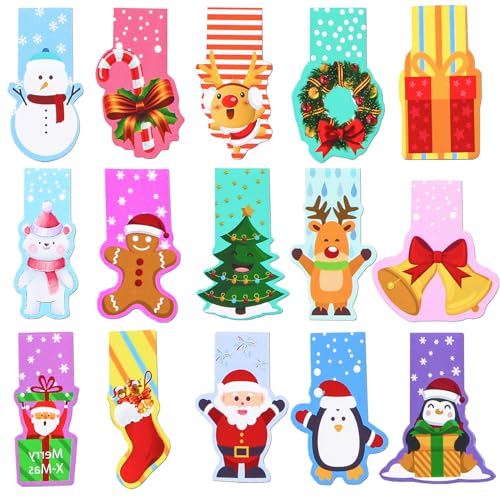 24 Stück Magnet Lesezeichen, Weihnachtswichtel Mag Produktbild-Vorschau 10