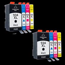 Compatible Ink Cartridges 934XL 935XL 934 935 for Printers Such As Officejet Pro 6812 6830 6815 6835 6230 68202set