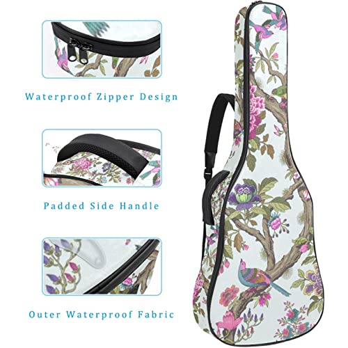 Housse étanche pour guitare acoustique avec double bandoulière et poche sans couture Motif visage de chat, Multicolore… - Les Beatles, Paul McCartney, John Lennon, RIngo Starr, George Harrison Housse étanche pour guitare acoustique avec double bandoulière et poche sans couture Motif visage de chat, Multicolore… – Image 5