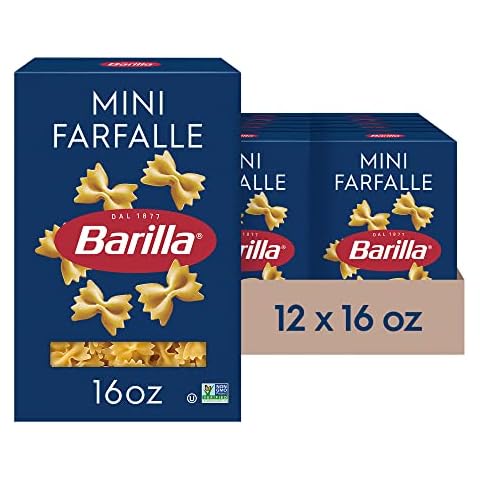 Barilla Mini Farfalle Pasta, 16 oz. (Pack of 12) Cover