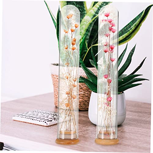 Everlasting Flower Wishing Vase 2pcs Dried Bouquet en Botella miniatura 6