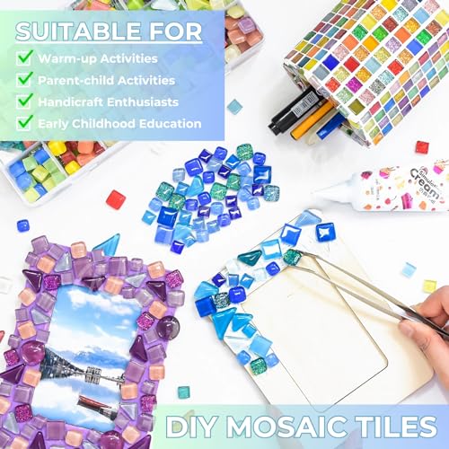 Atarvana ATAUS_45465 500G Mixed Color Crystal Mosaic Tiles thumb #4