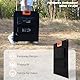 Technaxx Solarpanel Faltbar 100W TX-206 für Outdoor, Camping, Balkon usw, Tragbares monokristallines Solarladegerät für alle gängigen Power stations mit USB-A/USB-C/XT60/DC7909/MC4/Anderson Ausgänge