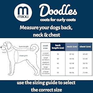 Mikki Doodles Dog Raincoat Waterproof Windproof Silky Lining Less Friction Means Less Knots  Tangles Size Extra Large  Cucciolini Doodles Mikki doodles dog raincoat waterproof windproof silky lining less friction means less knots  tangles size extra large   cucciolini doodles