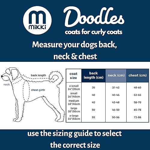 Mikki Doodles Dog Raincoat Waterproof Windproof Silky Lining Less Friction Means Less Knots  Tangles Size Extra Large  Cucciolini Doodles Mikki doodles dog raincoat waterproof windproof silky lining less friction means less knots  tangles size extra large   cucciolini doodles