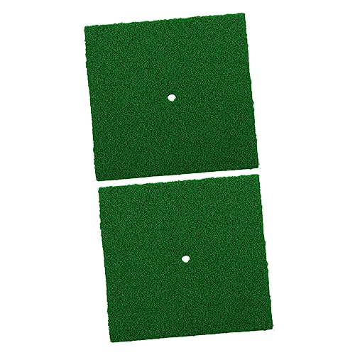 HANABASS Golfing Essential Pcs Real Turf Golf Mats Indoor Hitting Mat for Practice Training