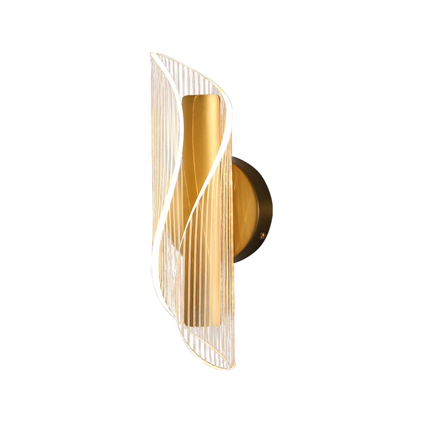 Applique murale en bois E27 luminaire moderne salon cuisine AHLOKI Log Small