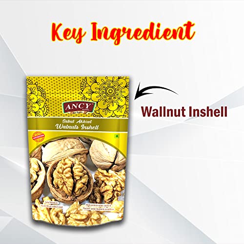 Image of Ancy Best Inshell Fresh Paper Walnuts, Dry Fruits , 4 X 250 g