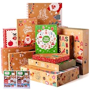 JOYIN 12 PCS Christmas Shirt Gift B...