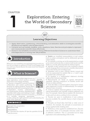 Image of NCERT Science - Exploration Textbook and Textbook Solutions Supplement Class 9 (Set of 2 Books) (NCERT) | Revision Notes & Exercise Questions