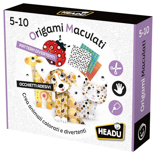 Origami animaux colorés Headu pour canaliser l'énergie des enfants