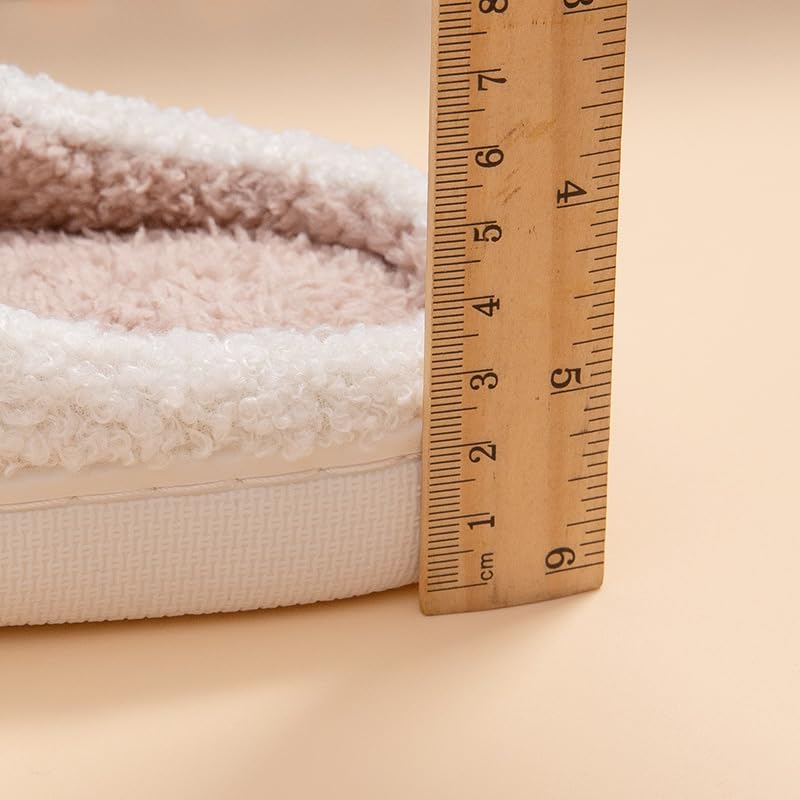 Snugeasy Christmas Slippers Reindeer for Womens Mens Soft Plush Comfy Warm Fuzzy Slippers Red Moose Santa Claus Indoor Outdoor Slip On House Slippers Christmas Gifts3