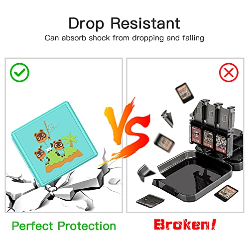 image for UFOPETIE Game Card Case for Nintendo Switch Game Cards,Compatible with