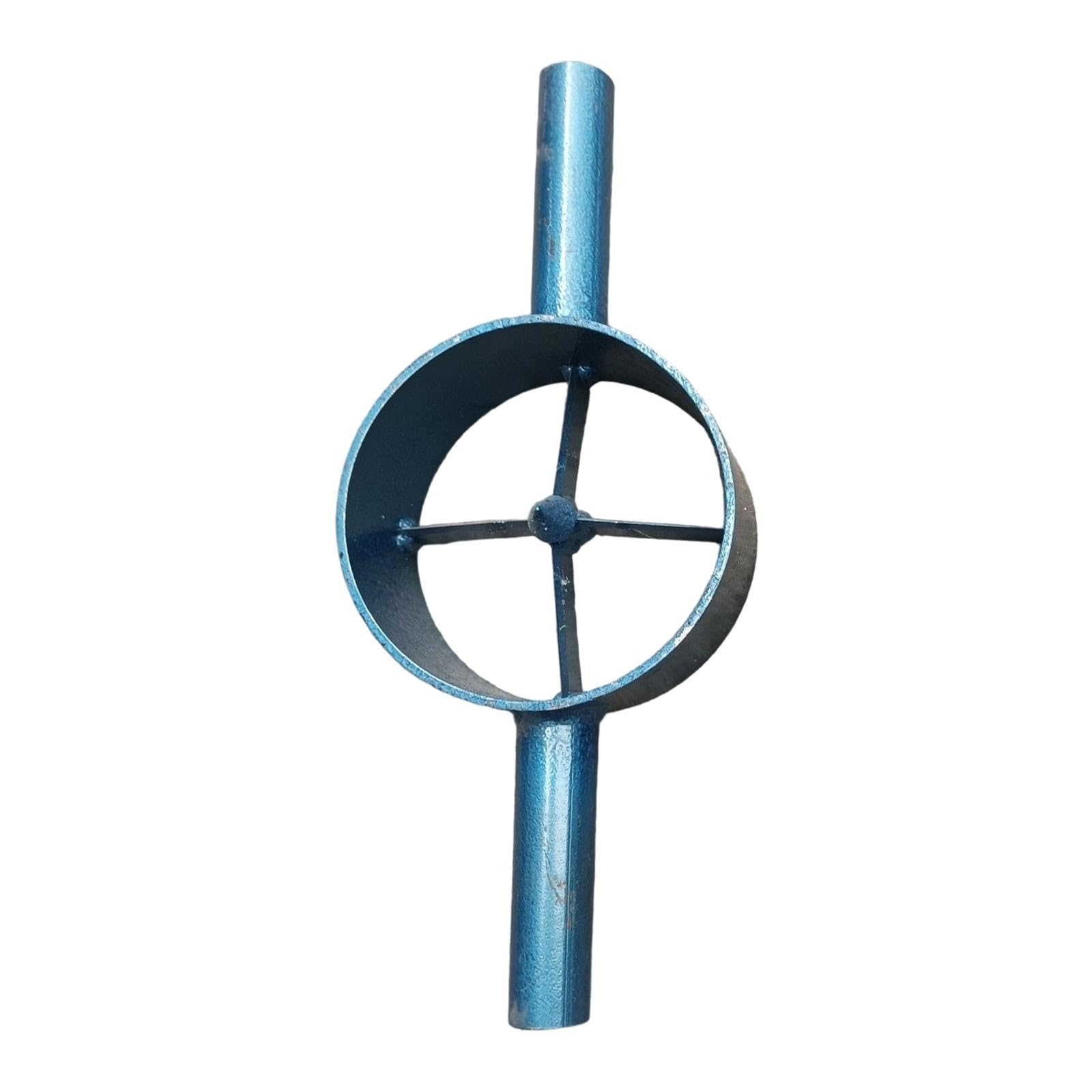 Fendeur de Bambou Casseur Bambou Outil de Sectionnement Manuel Acier Moulé Adapté Aux Professionnels du Jardinage Ateliers Créatifs Création de Décora, Bleu 4 Coupes