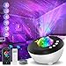 Telfun Led Alexa Sternenhimmel Projektor, Smart Nachtlicht Baby,Galaxy Disco Licht Mit Fernbedienung Und Timer Design, Rgb Dimming Musik /Bluetooth Lautsprecher/Wifi Verbindung Kinder