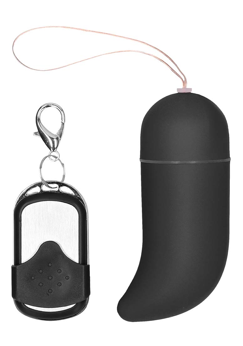 Huevo Vibrador Punto-G Inalambrico Grande Negro
