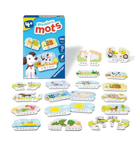 Ravensburger- Jeu Educatif- Premiers mots- Se préparer à la lecture- A partir...