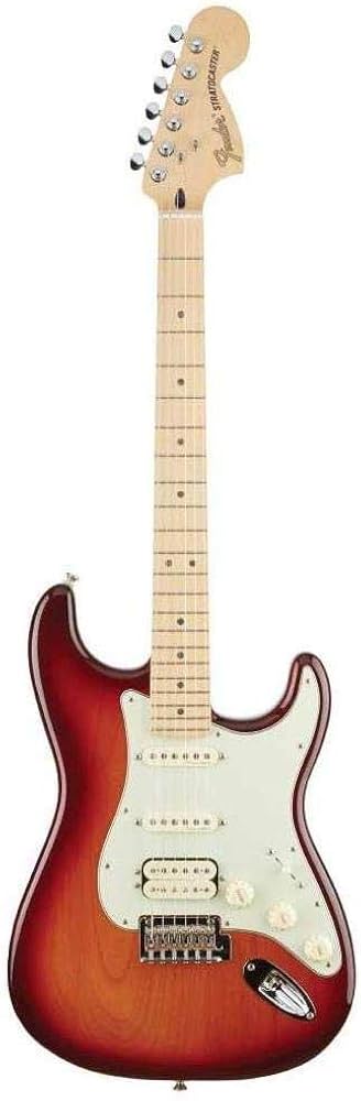 Fender Deluxe Stratocaster HSS - Maple Fingerboard - Tobacco