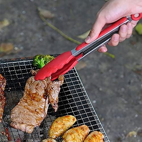 Cooking Tongs New 3Pcs/Set Silicone Barbecue Tools Set Professional Food Tongs Silicone Basting Brush BBQ Tools Outdoors