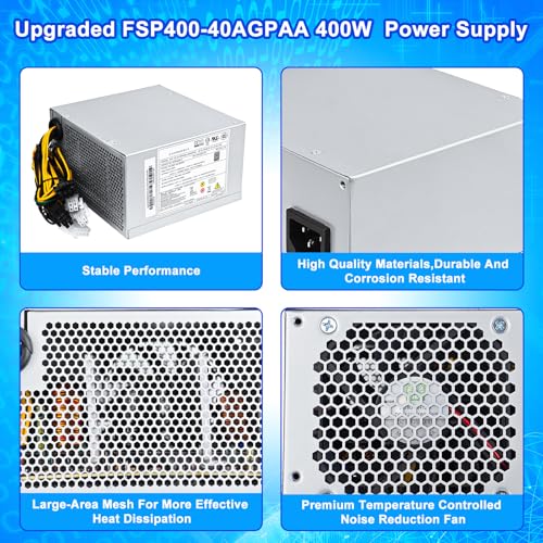Alimentatore HK350-12PP 400W FSP400-40AGPAA PSU compatibile con Lenovo P300 P310 P320 P410 FSP250-30AGBAA PCE026 HK350-12PP HK280-21PP SP50H295113 00 pezzi. Alimentatore 738 M920T A8800T - Alimentatore - Immagine 4