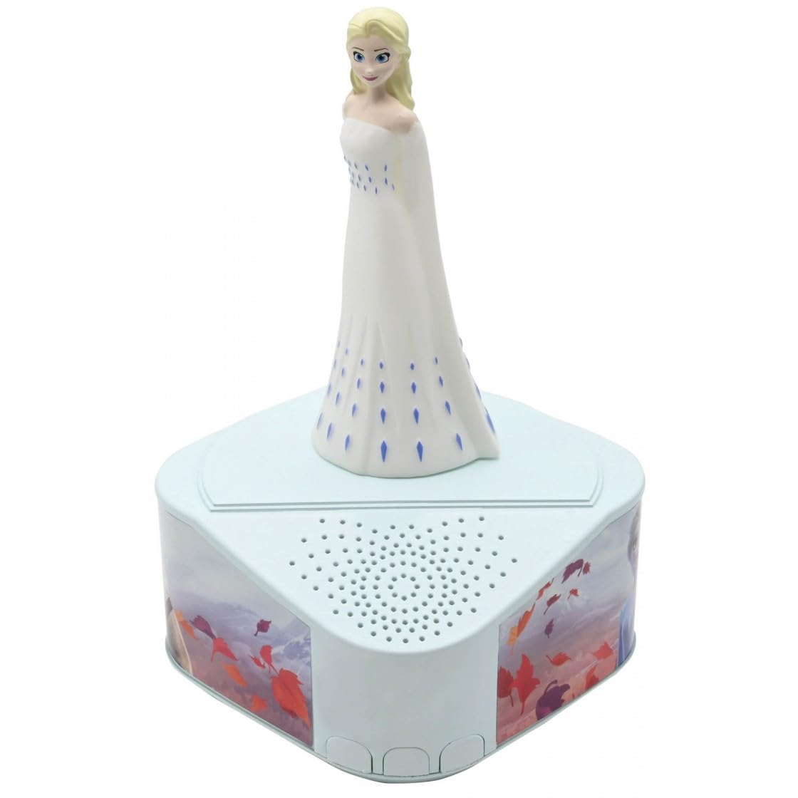 Lexibook Btd80fz Portable Bluetooth Speaker - Disney Frozen Ii, Blue,White
