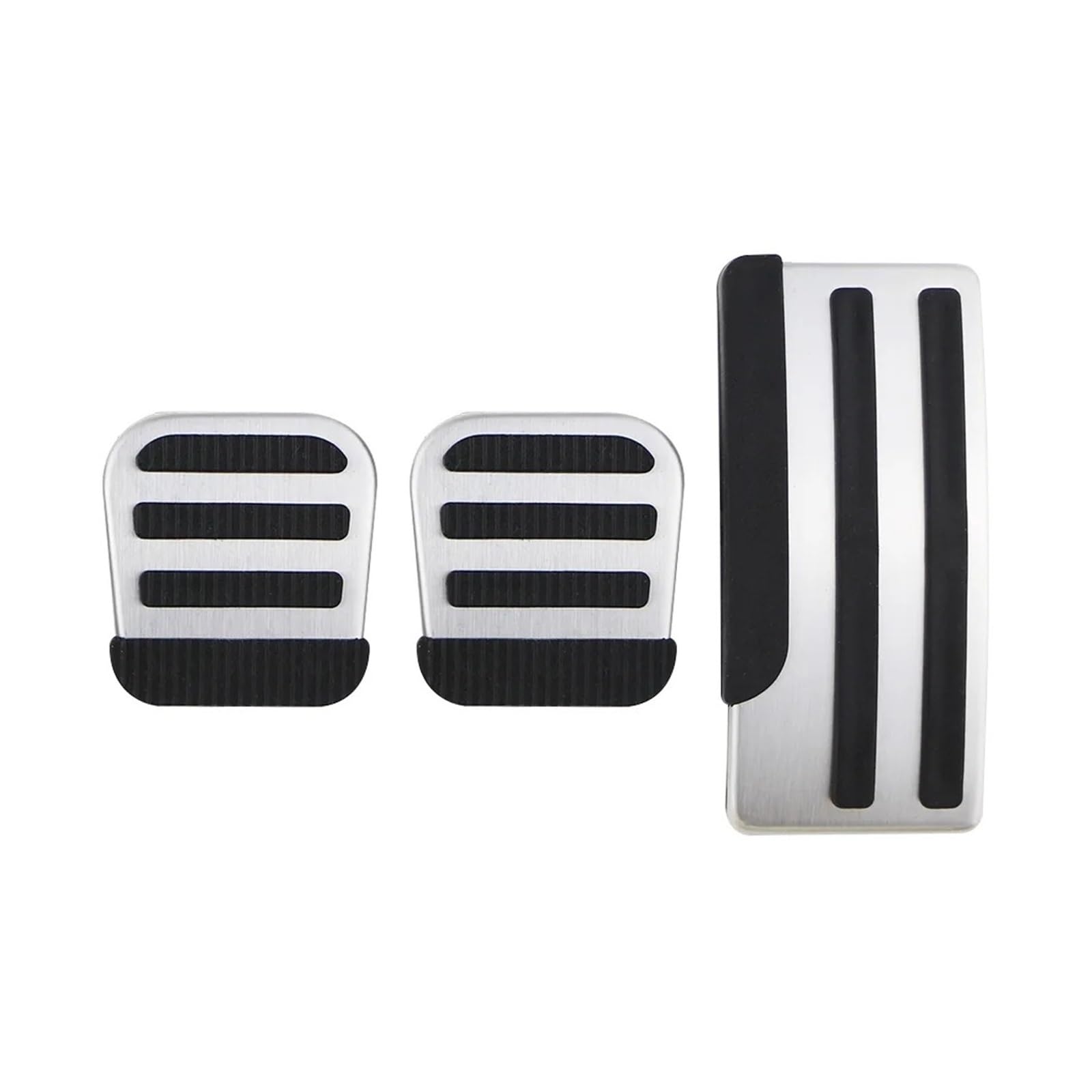 SHGUOMSC Stainless Steel Accelerator Brake Pedal Cover For Nissan Navara 2015-2020 Terra 2012-2020 Xterra 2003-2011(3Pcs MT)