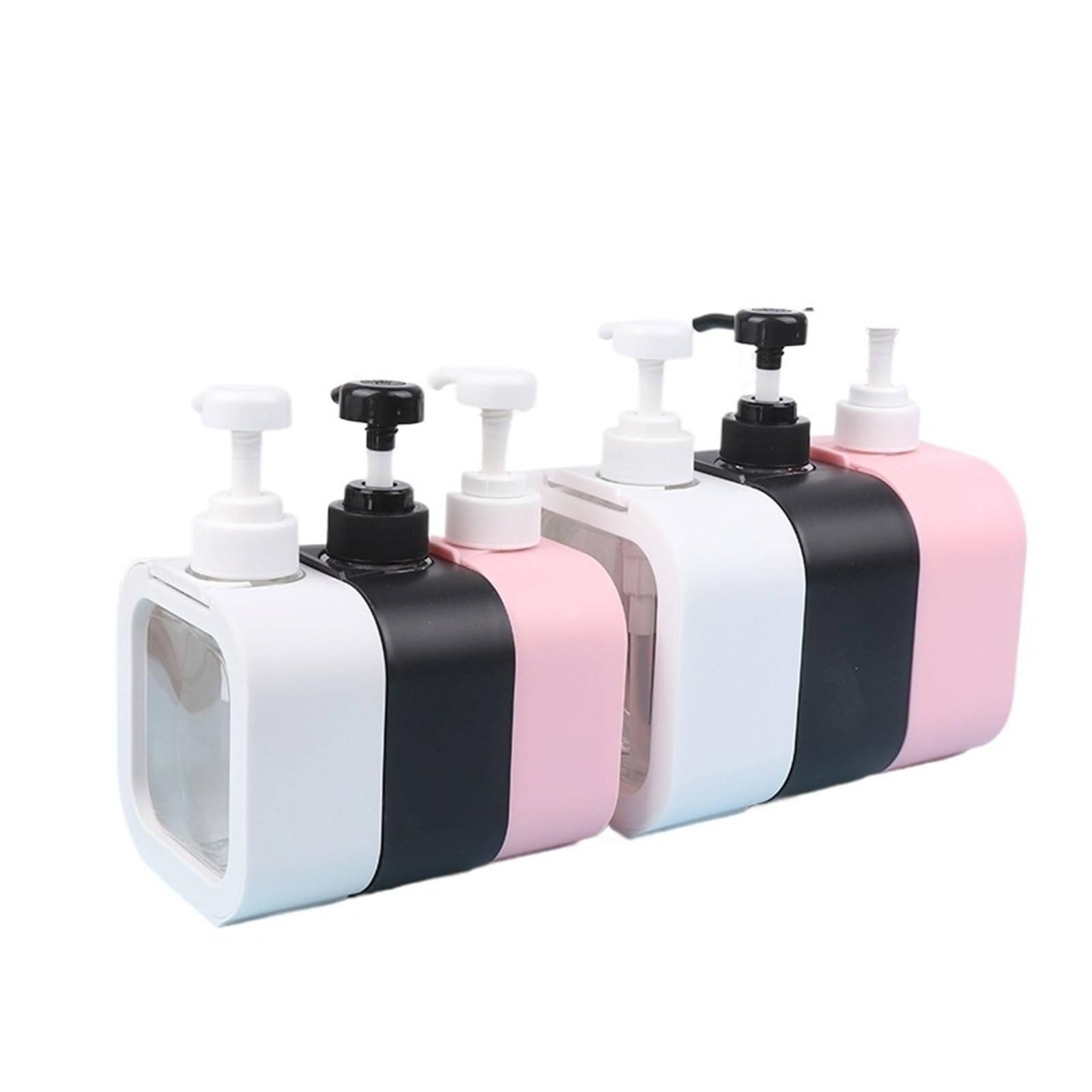 Pump Bottle Dispenser 300/500Ml Kitchen Liquid Soap Dispenser Empty Pump Shampoo Bottle Dish Container Bathroom Shower