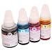 Produktbild Kompatibles Set 4x Nachfüllflasche Tinte für Canon GI-51 Pixma G1520 G1560 G2520 G2560 G3520 G3560 von ABC
