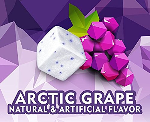 ICE BREAKERS Ice Cubes Sugar Free Grape Gum, 12 Pieces (Pack of 6)